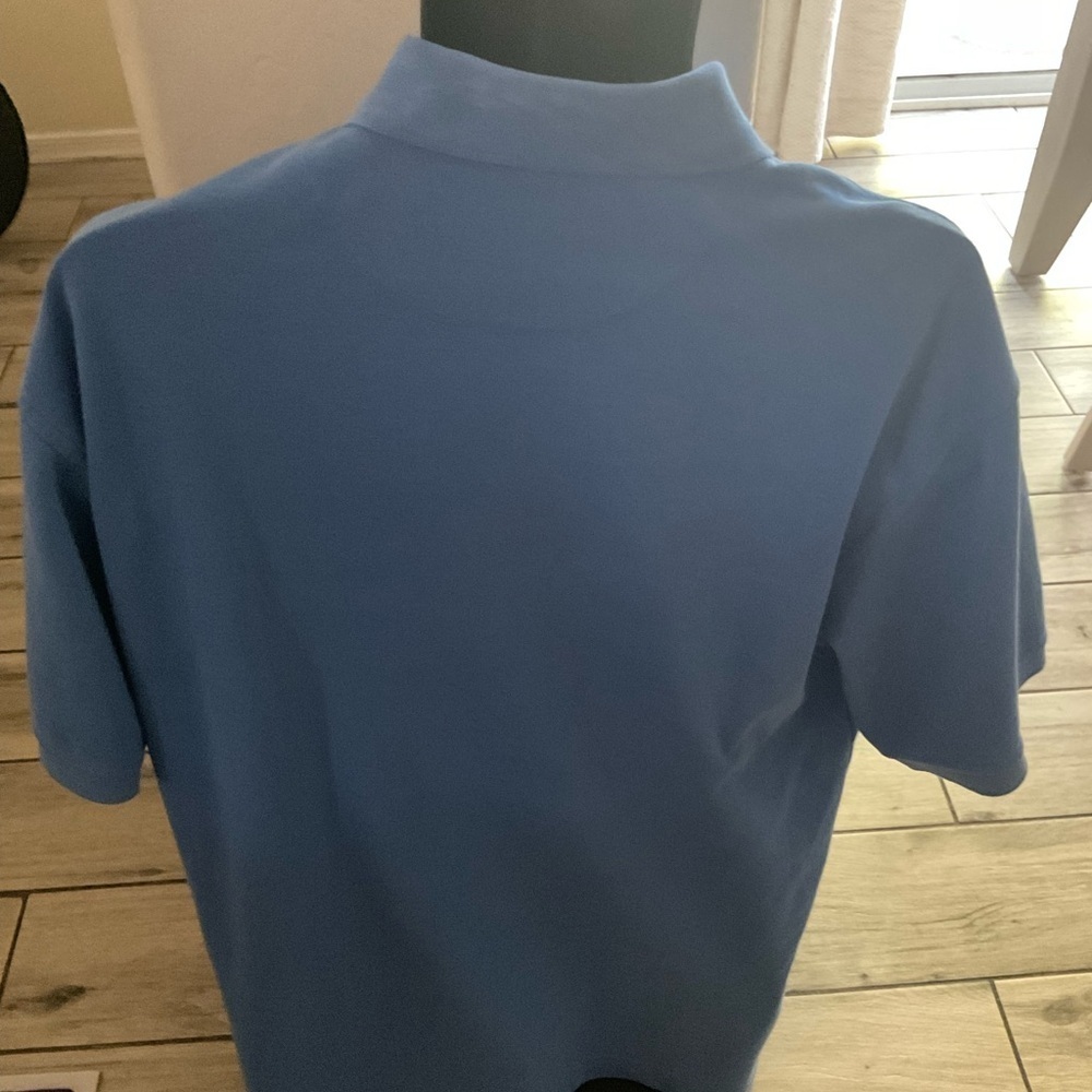 Men’s used Nike golf polo shirt North Carolina Blue size XL dri fit - Picture 3 of 4